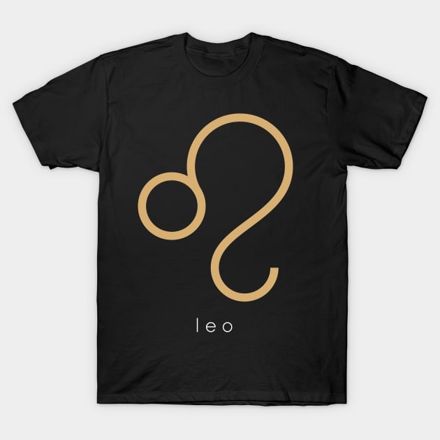 Zodiac Sign Leo T-Shirt by teeleoshirts